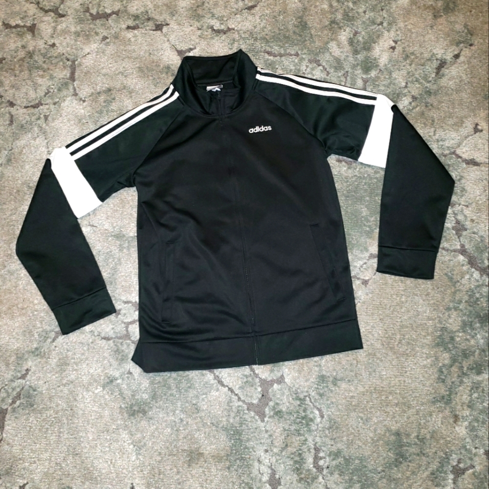 New no tags - Boys Adidas zipper lightweight jacket - Size 14/16